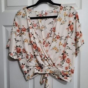Floral Crop Top
